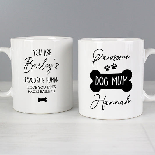Personalised Pawsome Dog Mum Mug - image 3