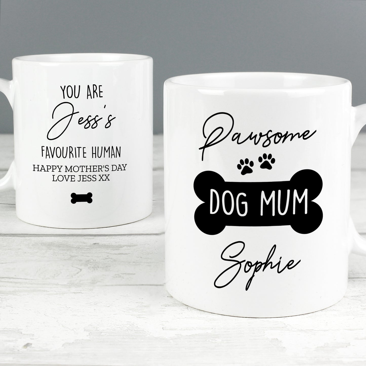 Personalised Pawsome Dog Mum Mug - image 4