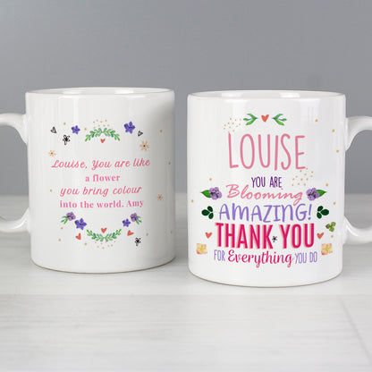 Personalised You Are Blooming Amazing Mug - image 6