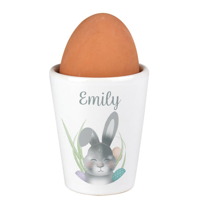 Personalised Grey Easter Bunny Egg Cup - image 6