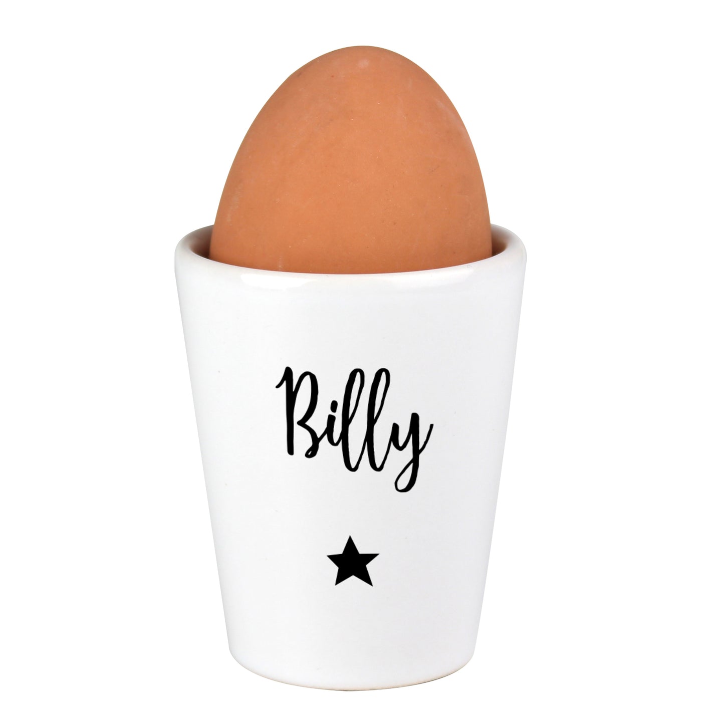 Personalised Star Name Only Egg Cup - image 6