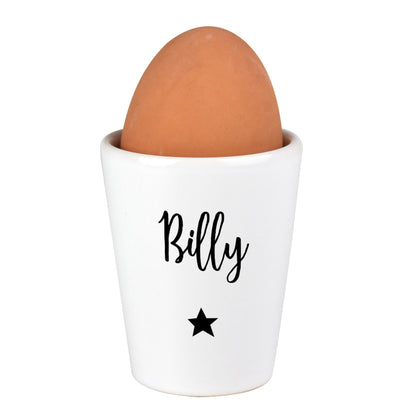 Personalised Star Name Only Egg Cup - image 6