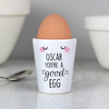 Personalised You're A Good Egg Cup from Heartfelt Gifts