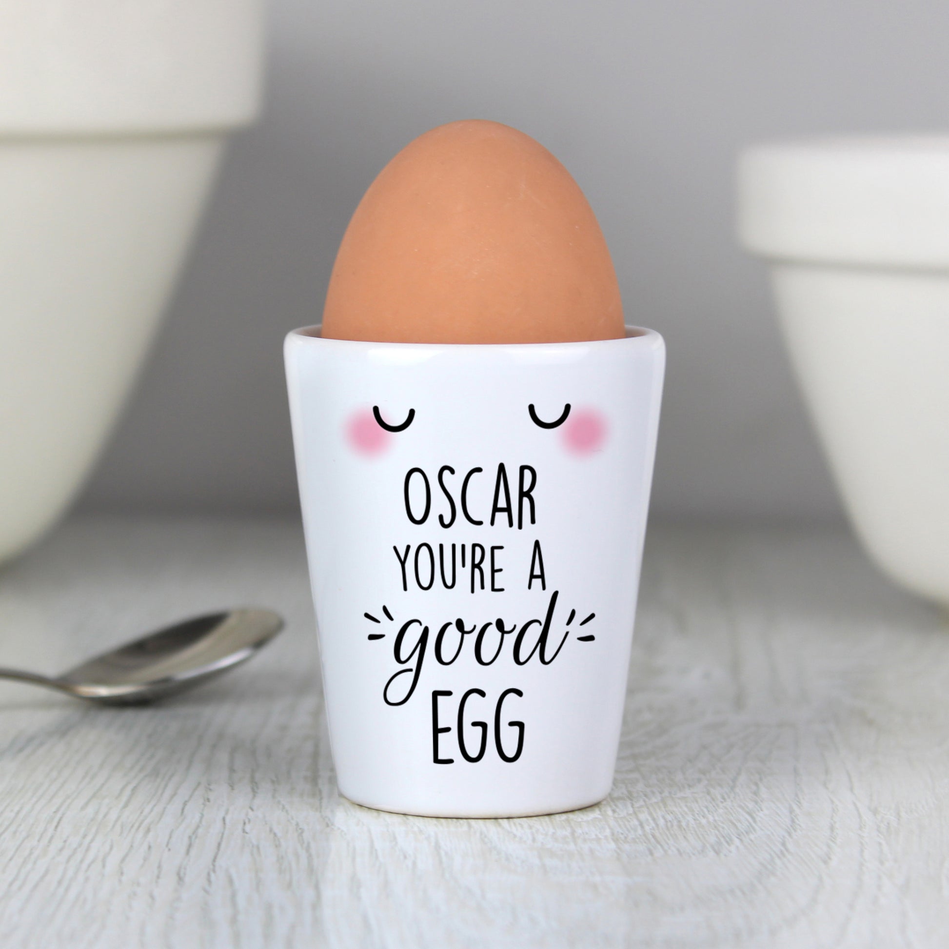 Personalised You're A Good Egg Cup - image 5