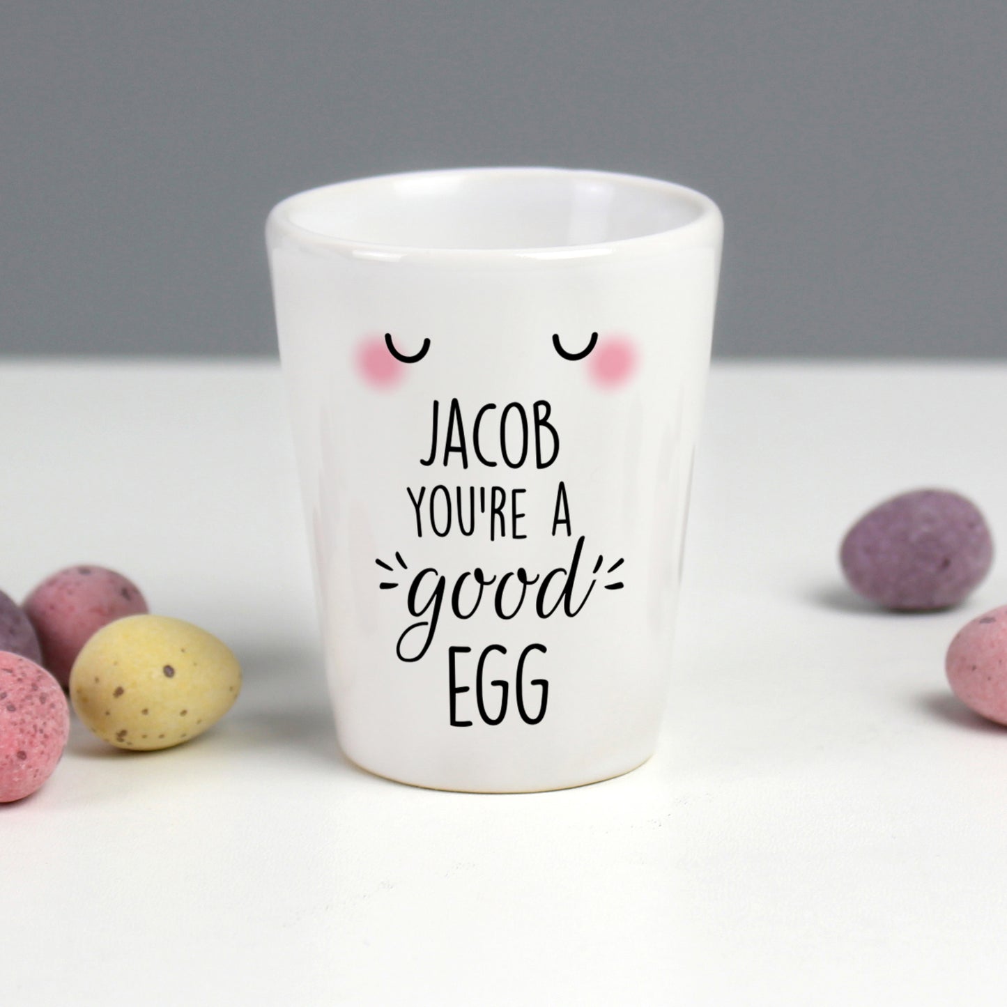 Personalised You're A Good Egg Cup - image 7