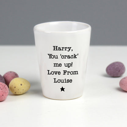 Personalised Star Free Text Egg Cup - image 7