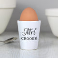 Personalised Mrs Egg Cup from Heartfelt Gifts