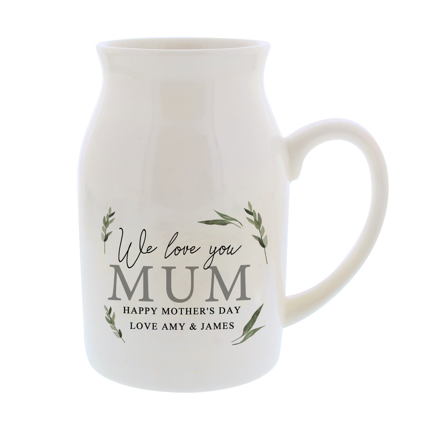 Personalised Botanical Flower Jug Vase - image 5