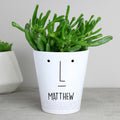 Personalised 'Mr Face' Plant Pot from Heartfelt Gifts