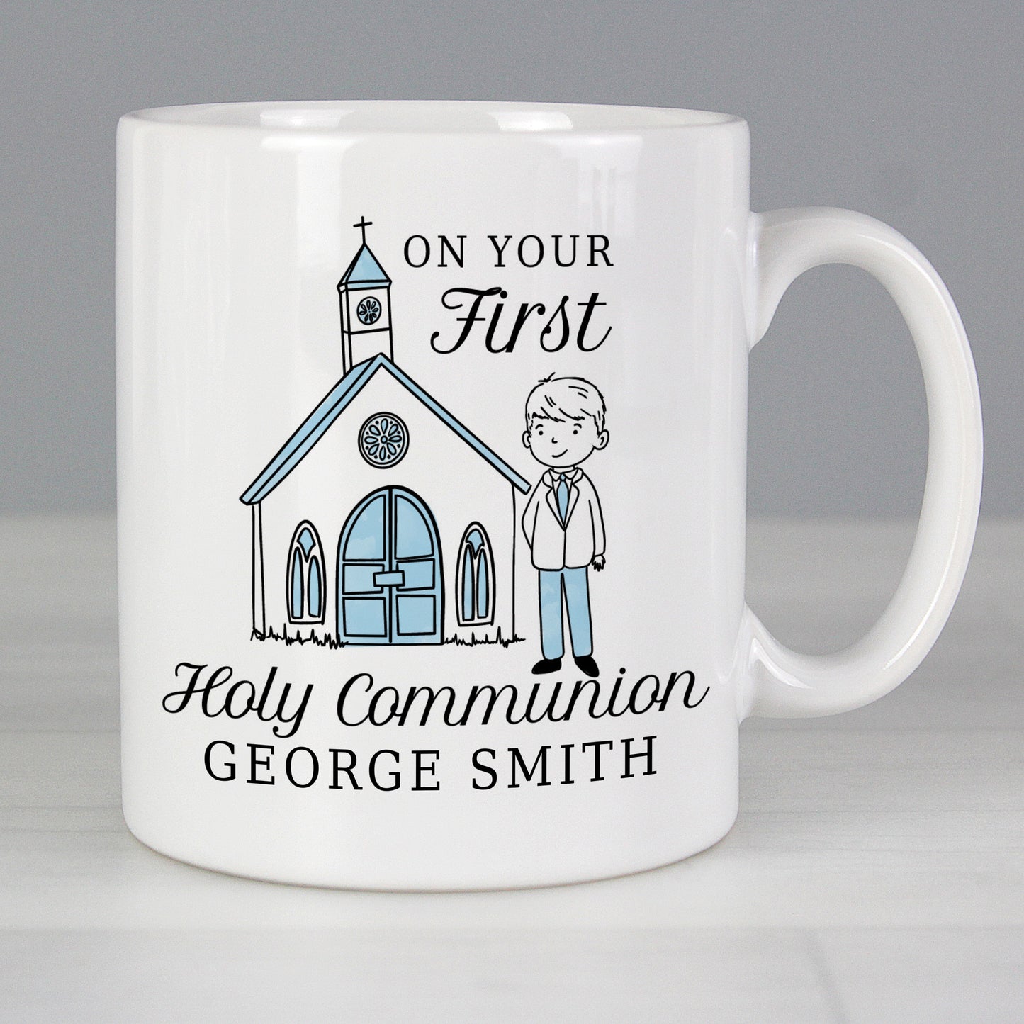 Personalised Boys First Holy Communion Mug from Heartfelt Gifts
