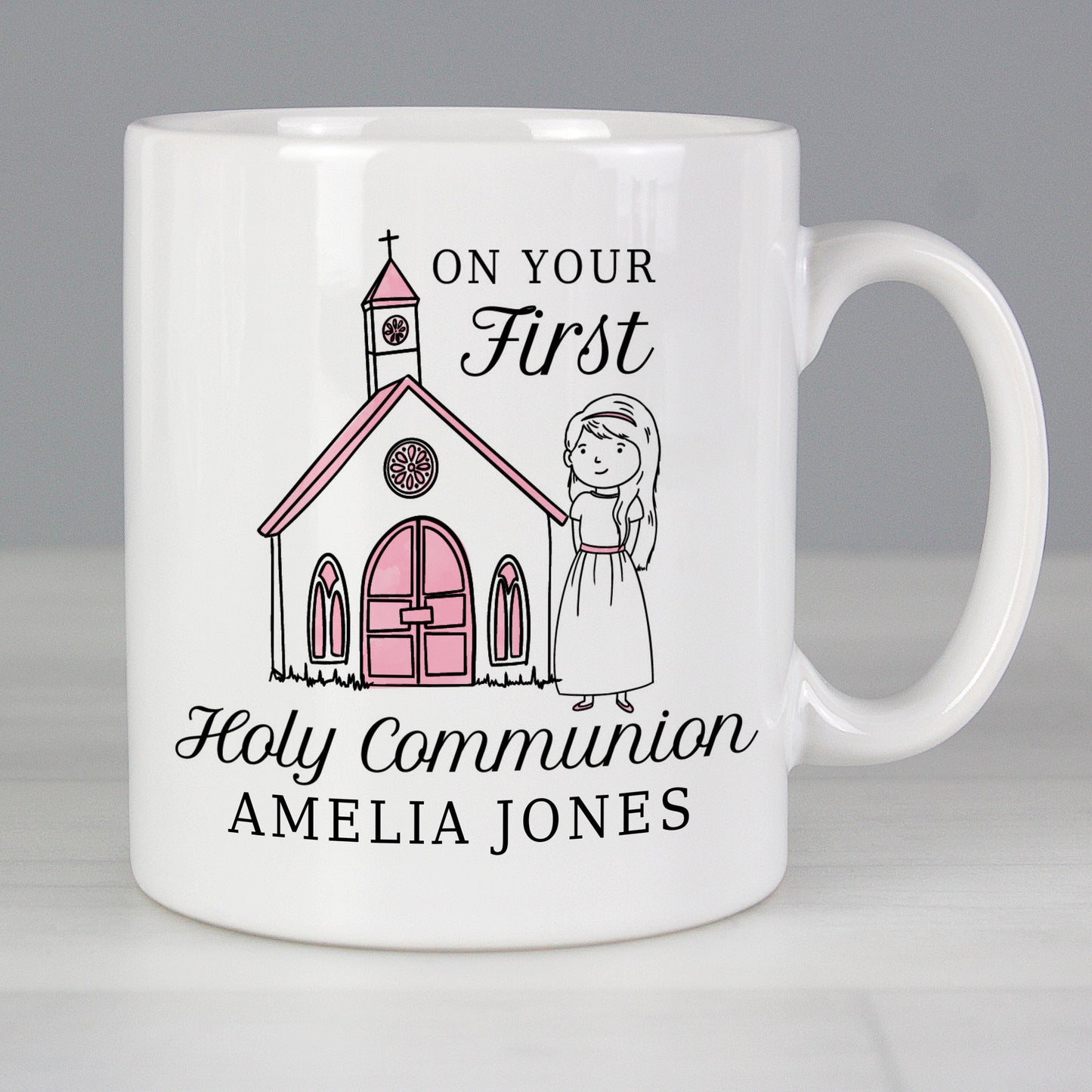 Personalised Girls First Holy Communion Mug from Heartfelt Gifts