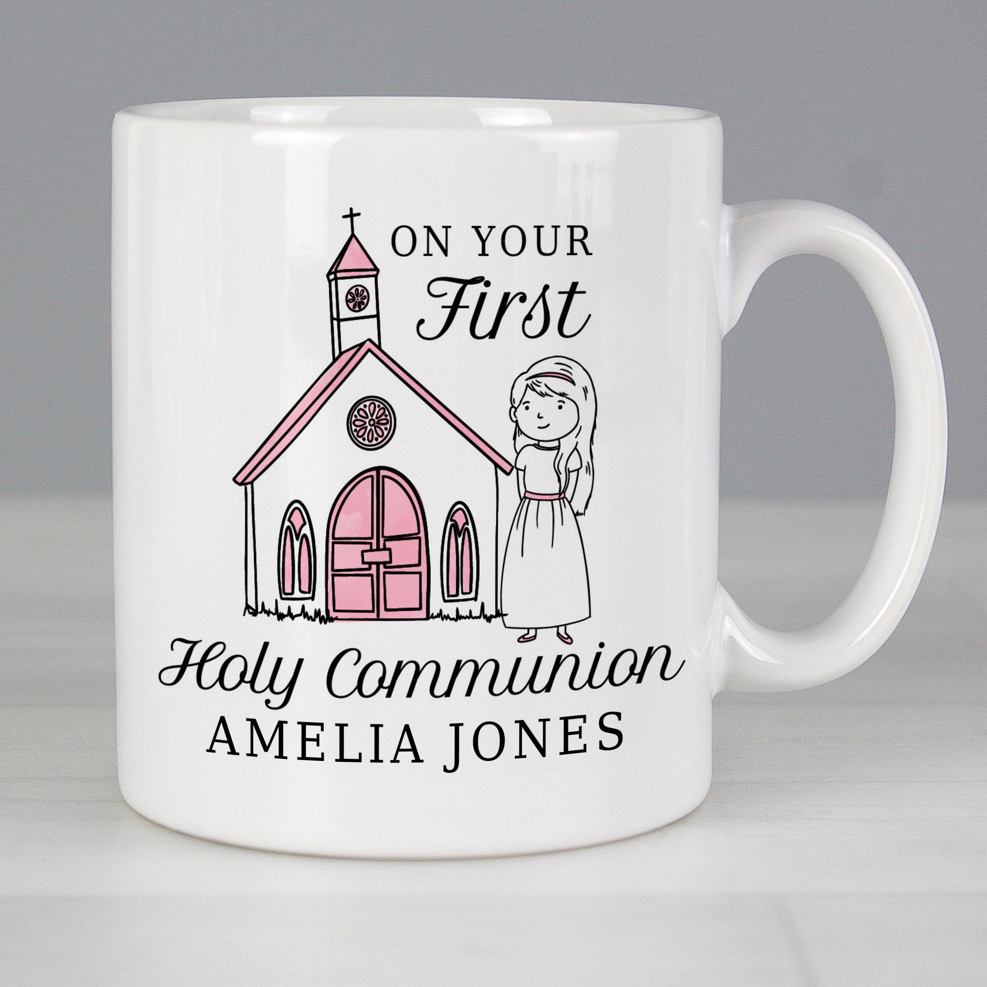 Personalised Girls First Holy Communion Mug from Heartfelt Gifts