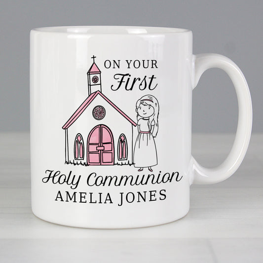 Personalised Girls First Holy Communion Mug from Heartfelt Gifts