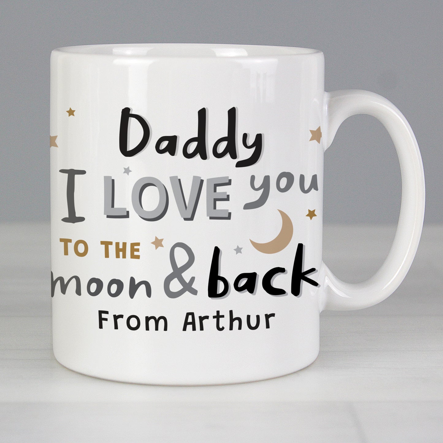 Personalised To the Moon and Back Mug from Heartfelt Gifts