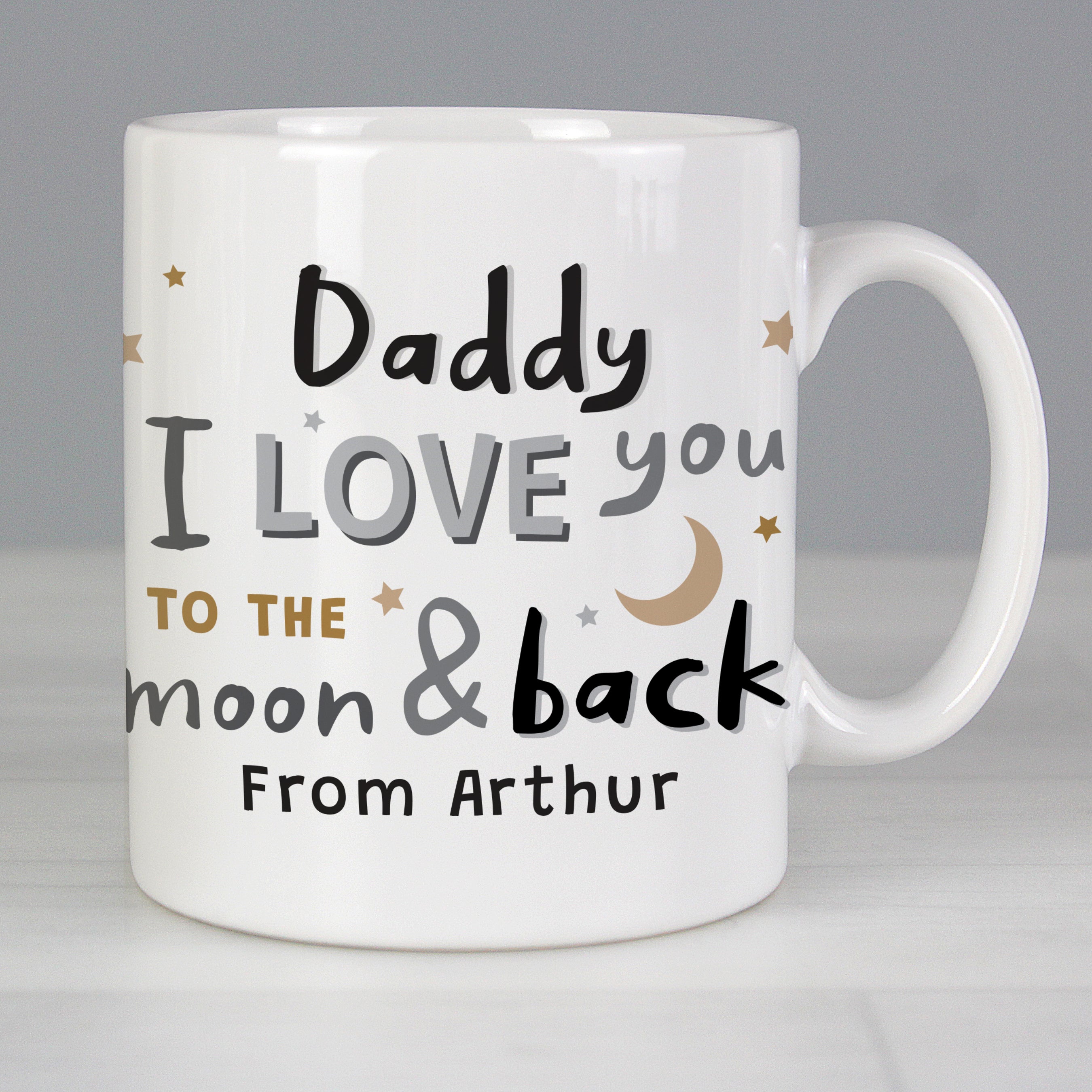 Personalised To the Moon and Back Mug from Heartfelt Gifts