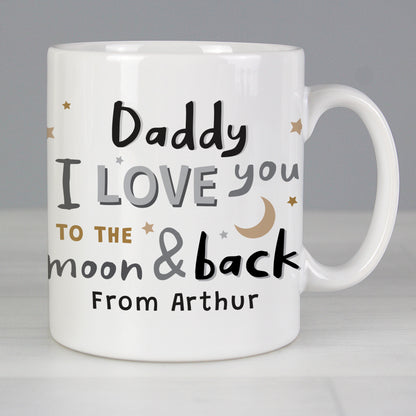 Personalised To the Moon and Back Mug from Heartfelt Gifts