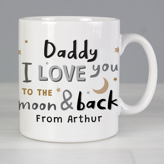 Personalised To the Moon and Back Mug from Heartfelt Gifts