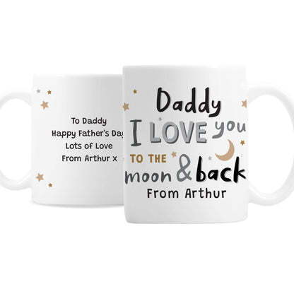 Personalised To the Moon and Back Mug - image 2