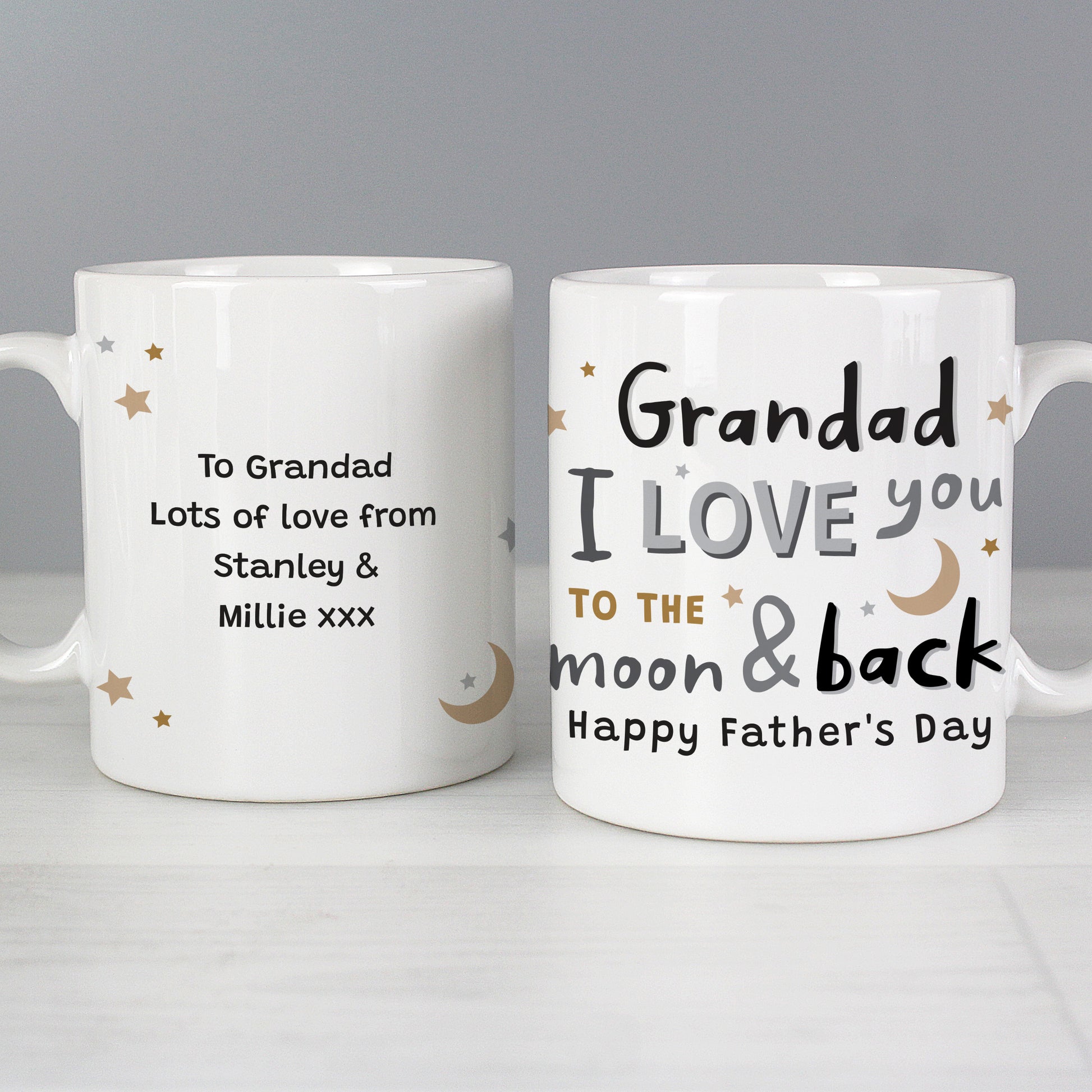 Personalised To the Moon and Back Mug - image 3