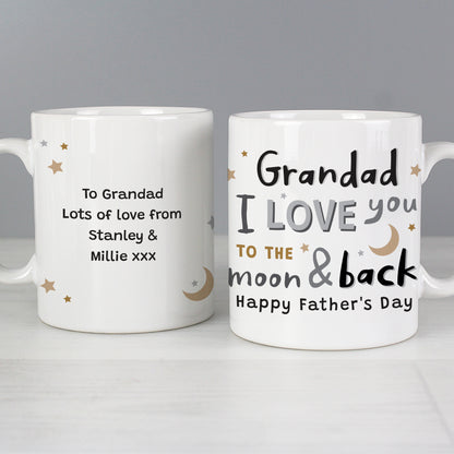Personalised To the Moon and Back Mug - image 3