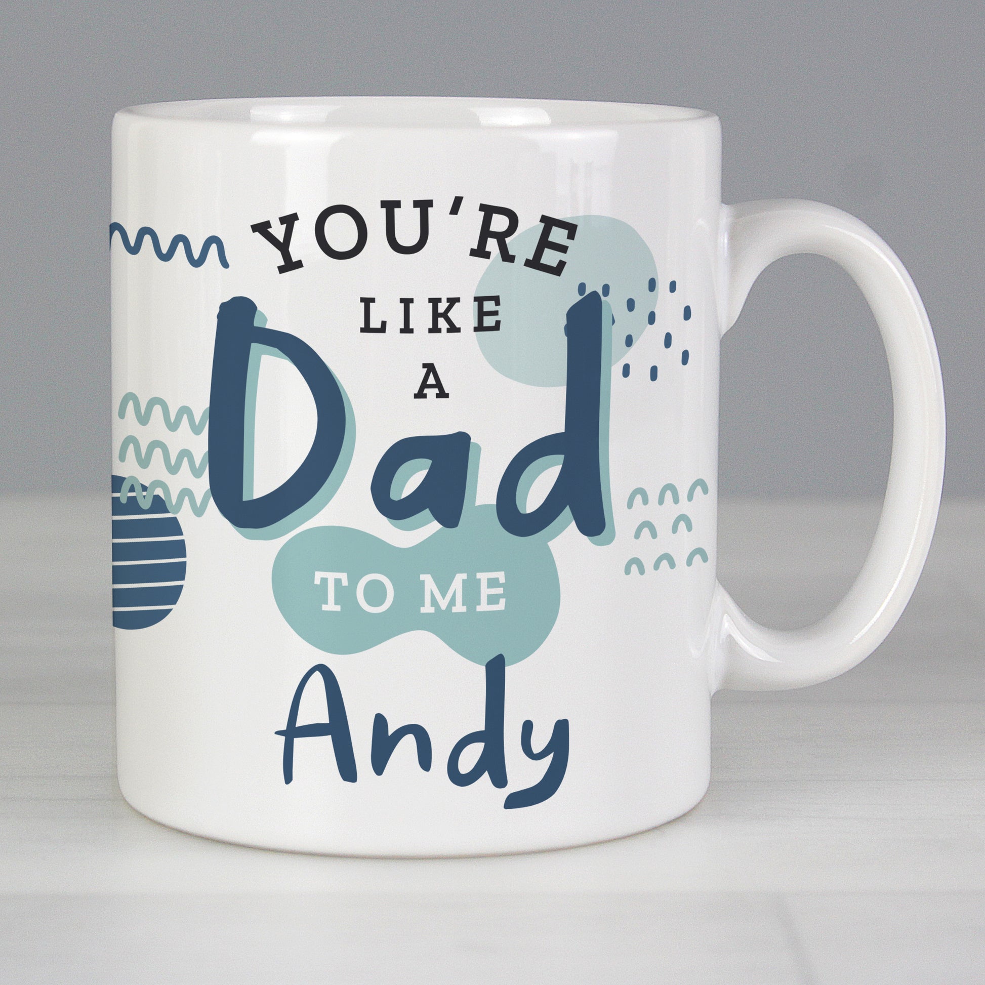 Personalised Like A Dad To Me Mug from Heartfelt Gifts