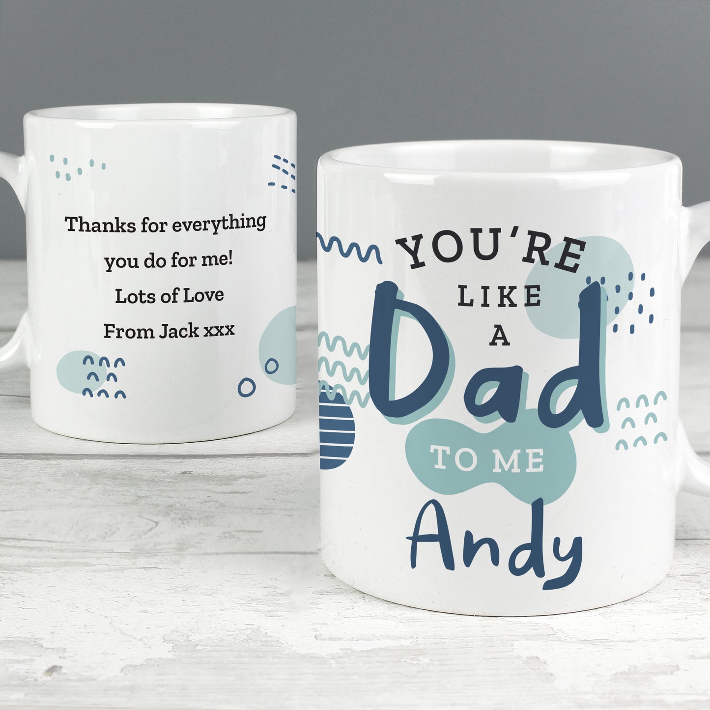 Personalised Like A Dad To Me Mug - image 3