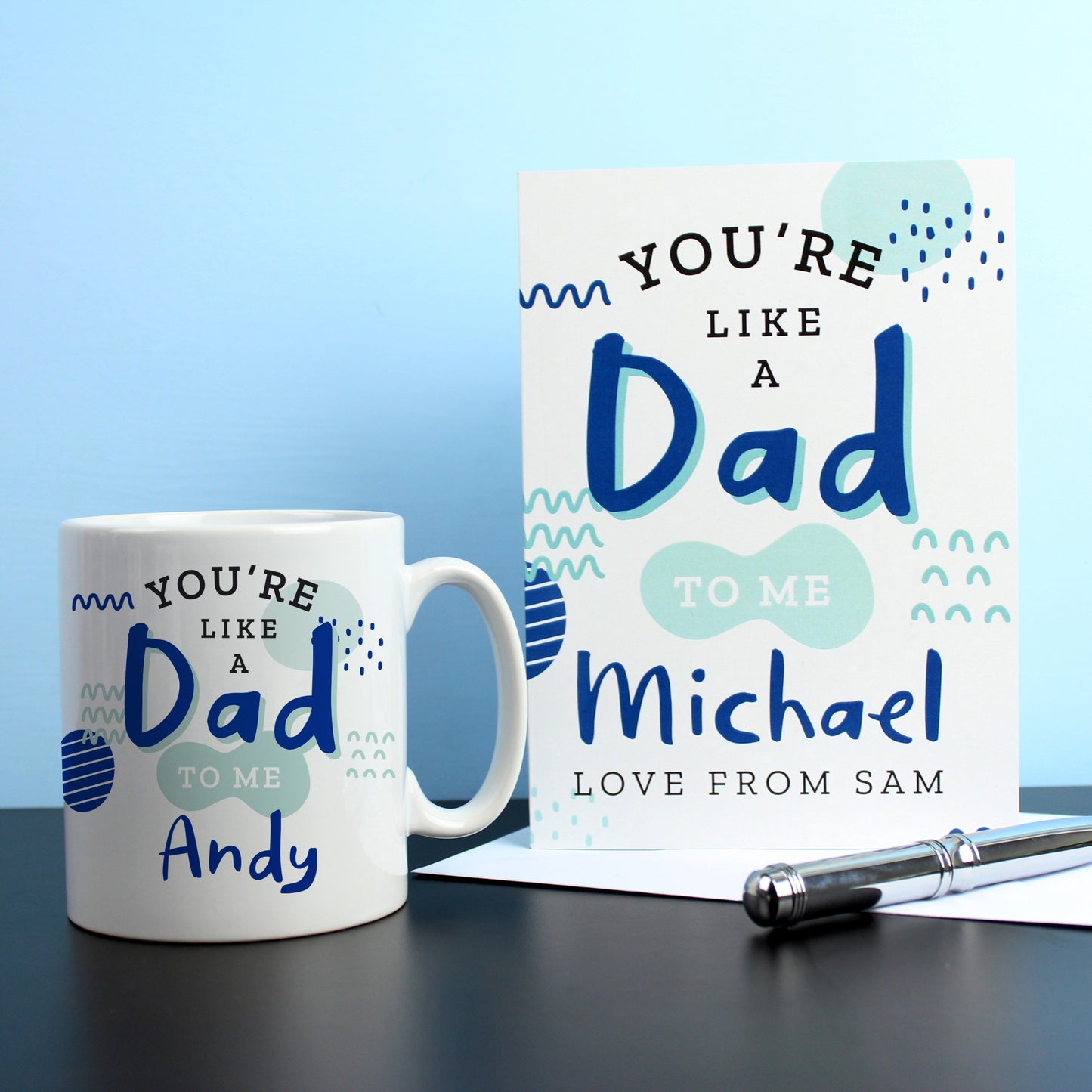 Personalised Like A Dad To Me Mug - image 5