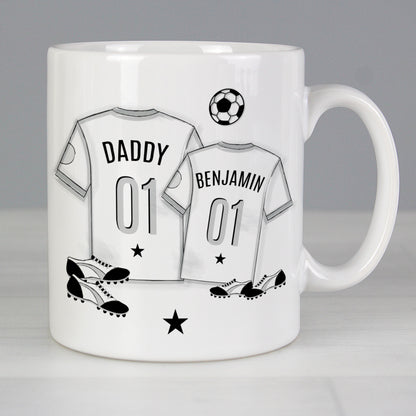 Personalised Football Mini Me Mug from Heartfelt Gifts