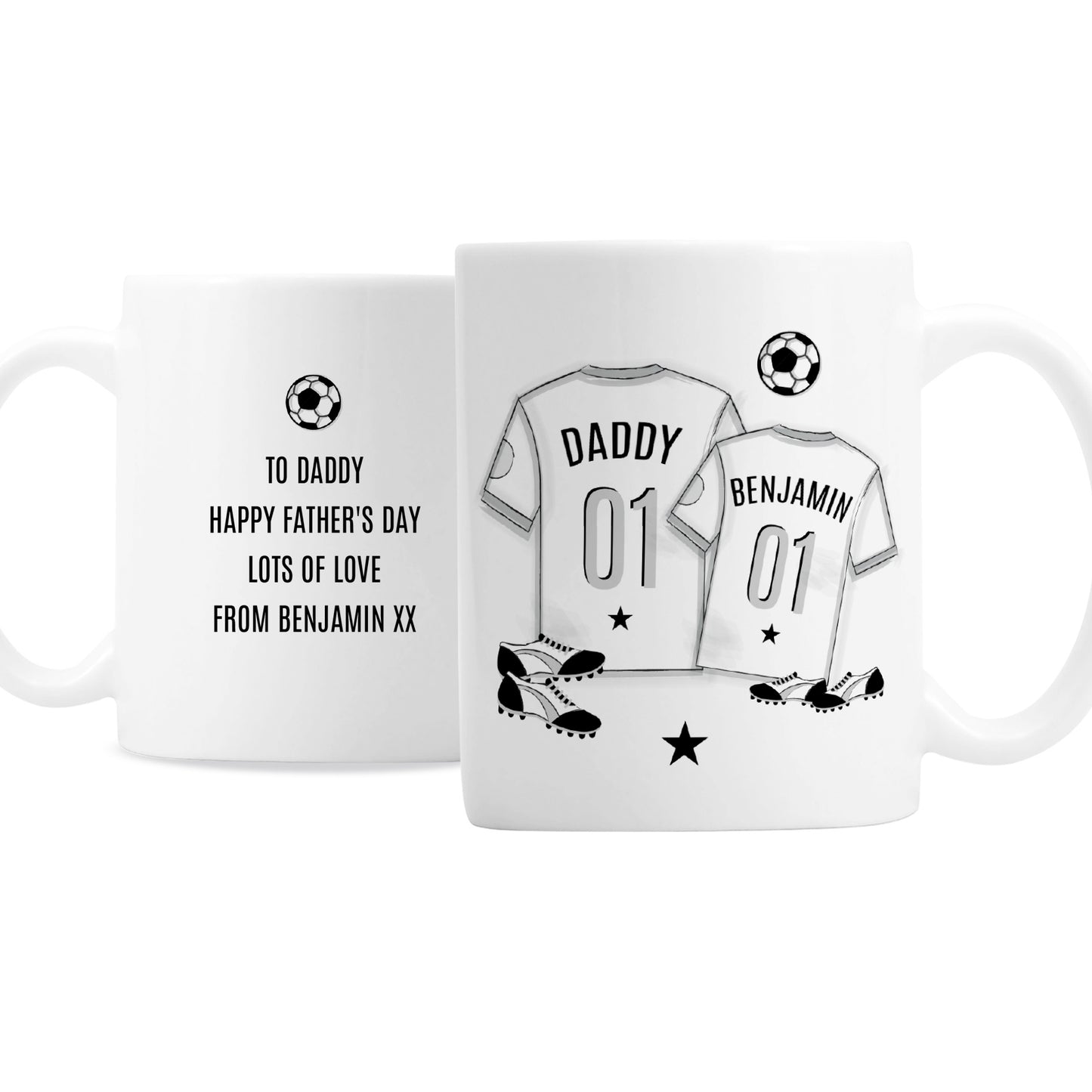 Personalised Football Mini Me Mug - image 2