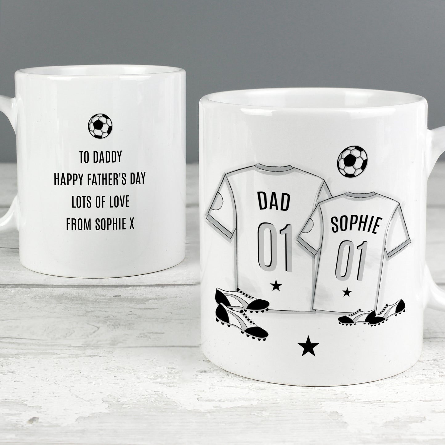 Personalised Football Mini Me Mug - image 3