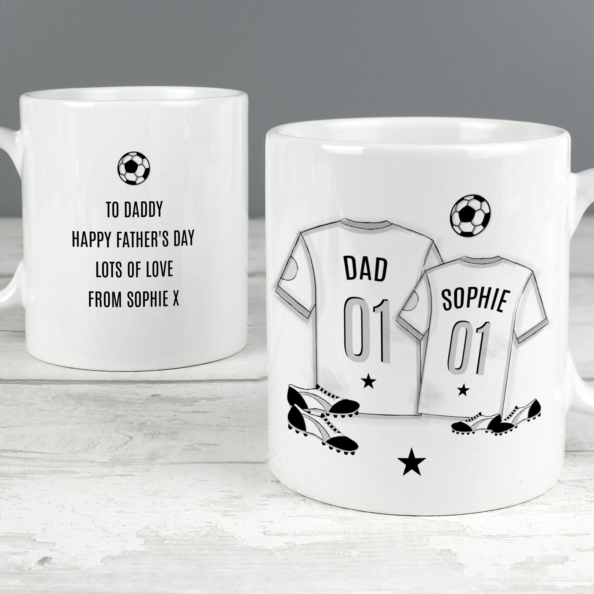 Personalised Football Mini Me Mug - image 3
