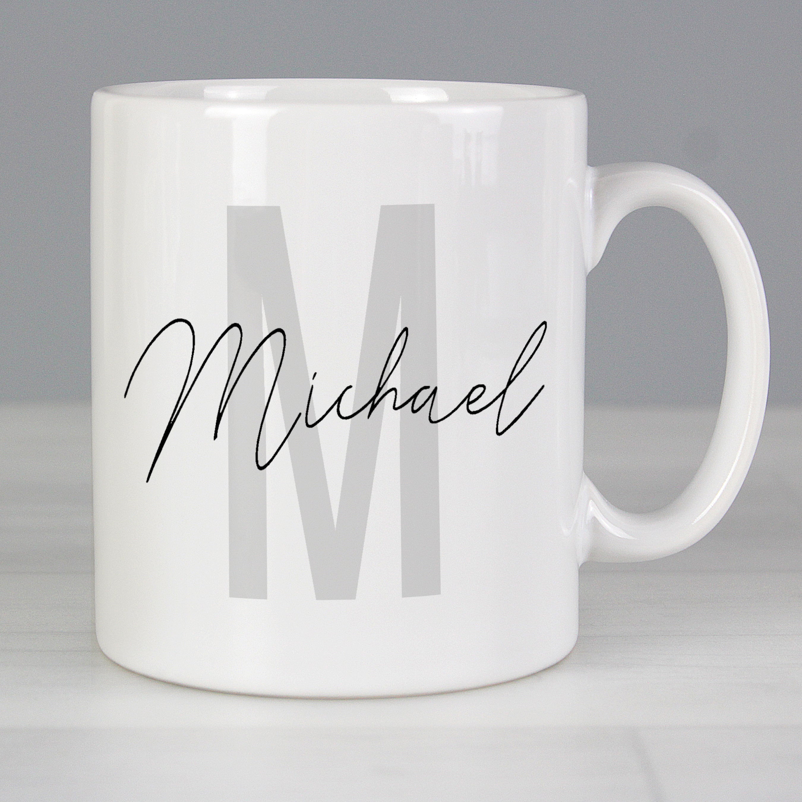 Personalised Name & Initial Mug from Heartfelt Gifts