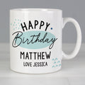 Personalised Happy Birthday Mug from Heartfelt Gifts