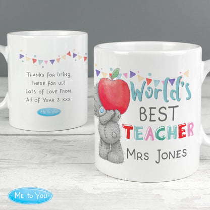 Personalised Me to You World's Best Teacher Mug - image 4