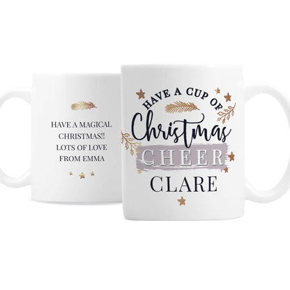 Personalised Cup of Christmas Cheer Mug - image 4