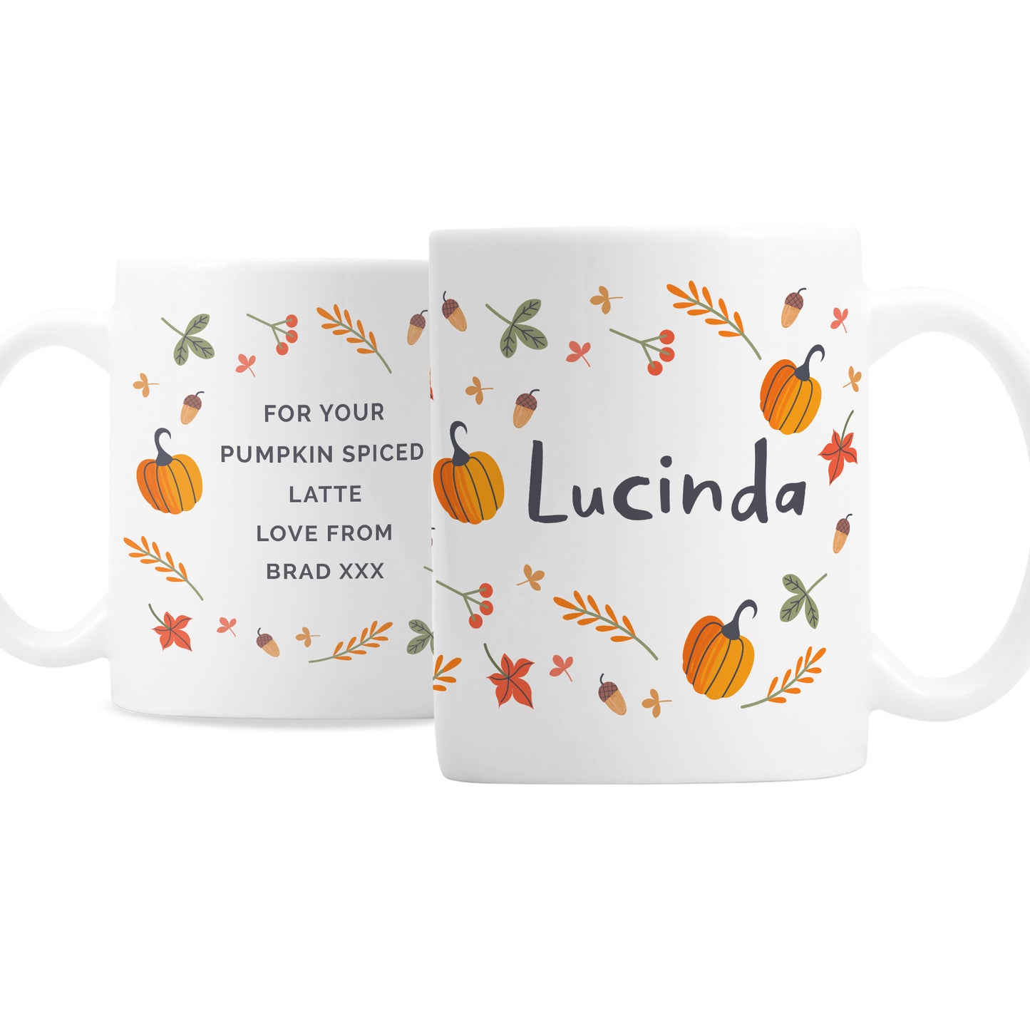Personalised Pumpkin Mug - image 5