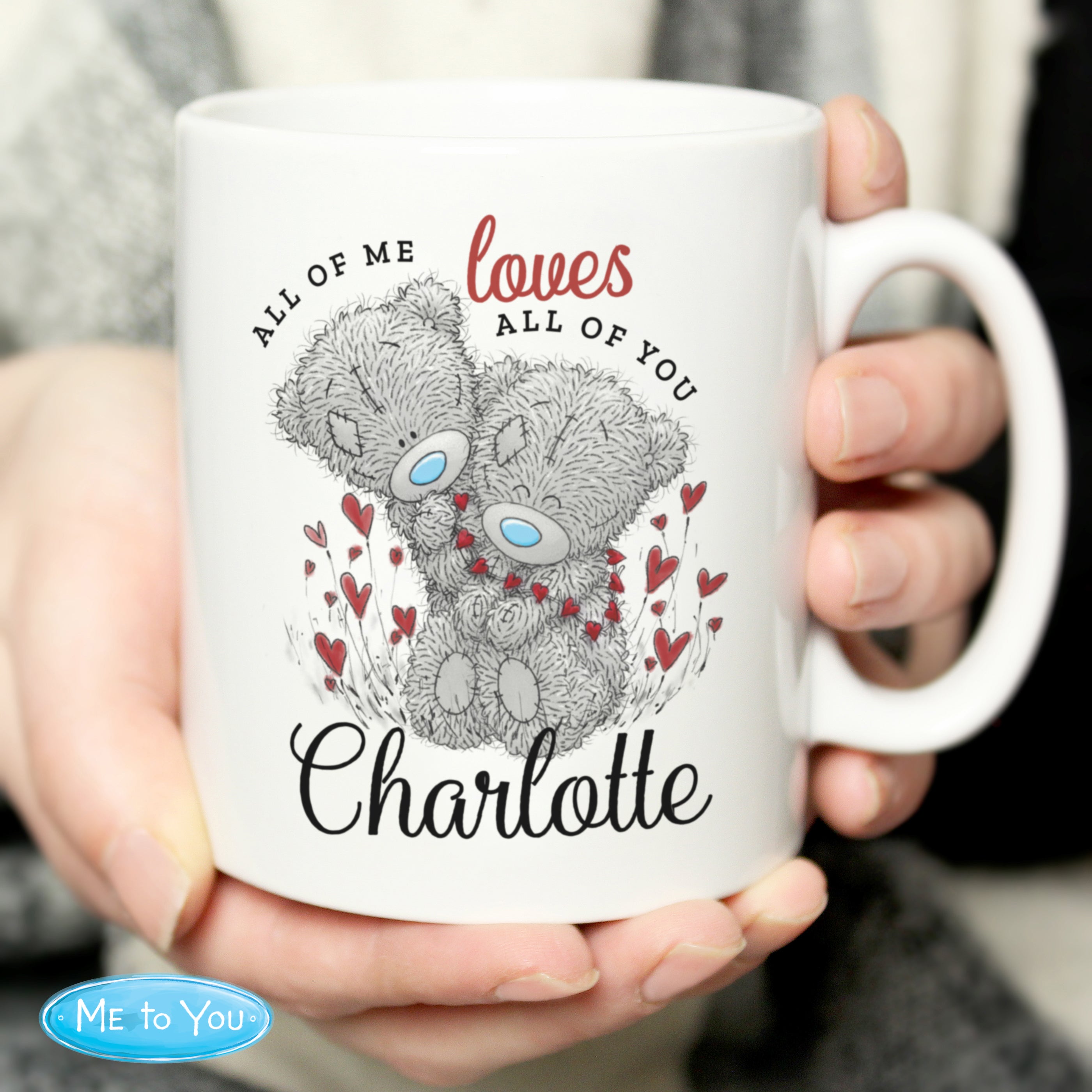 Personalised Me to You Valentine Mug from Heartfelt Gifts