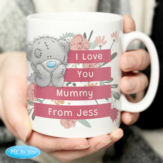 Personalised Me To You Floral Mug from Heartfelt Gifts