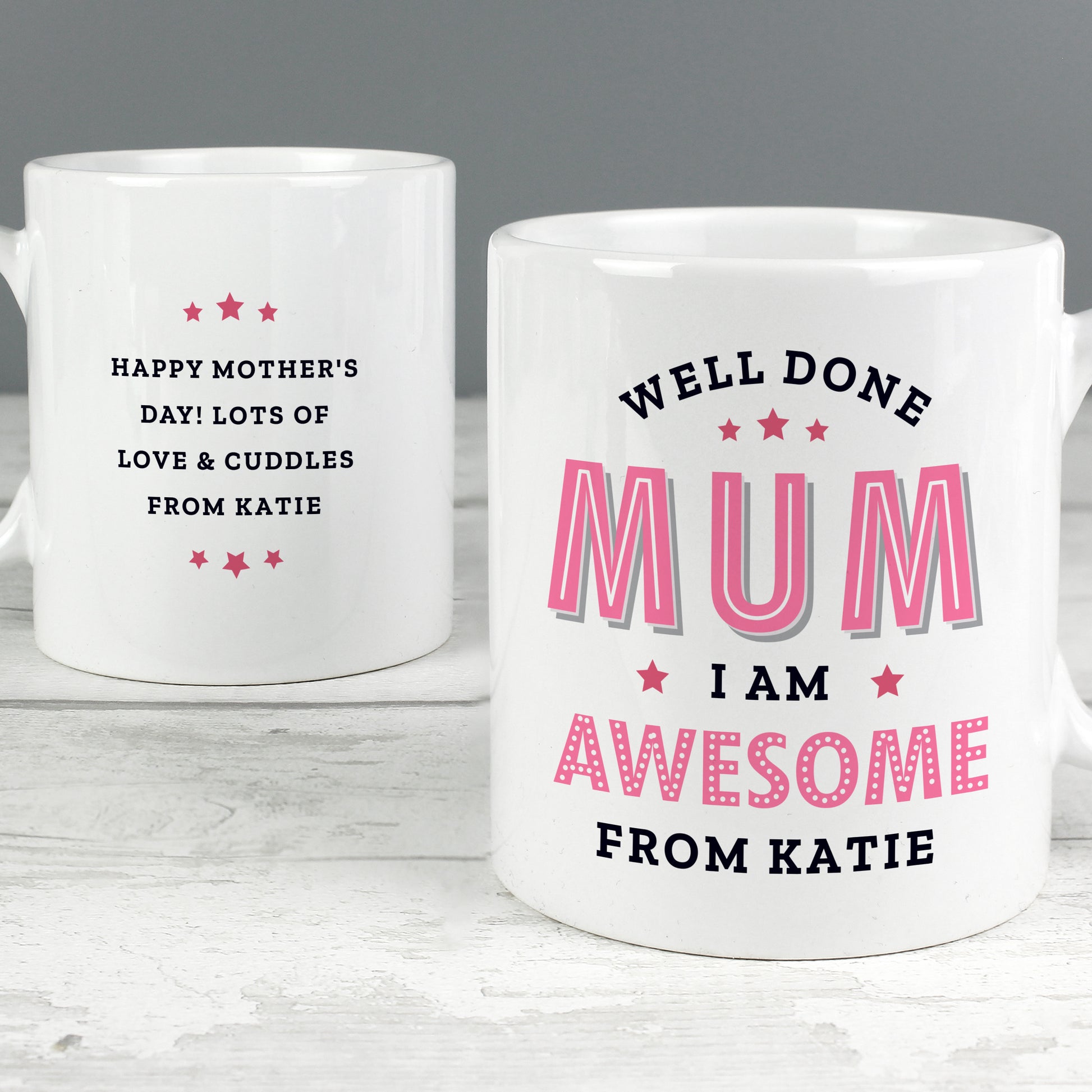 Personalised Well Done Mum I Am Awesome Mug - image 3
