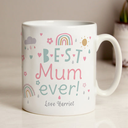 Personalised Best Ever Rainbows & Sunshine Mug - image 2