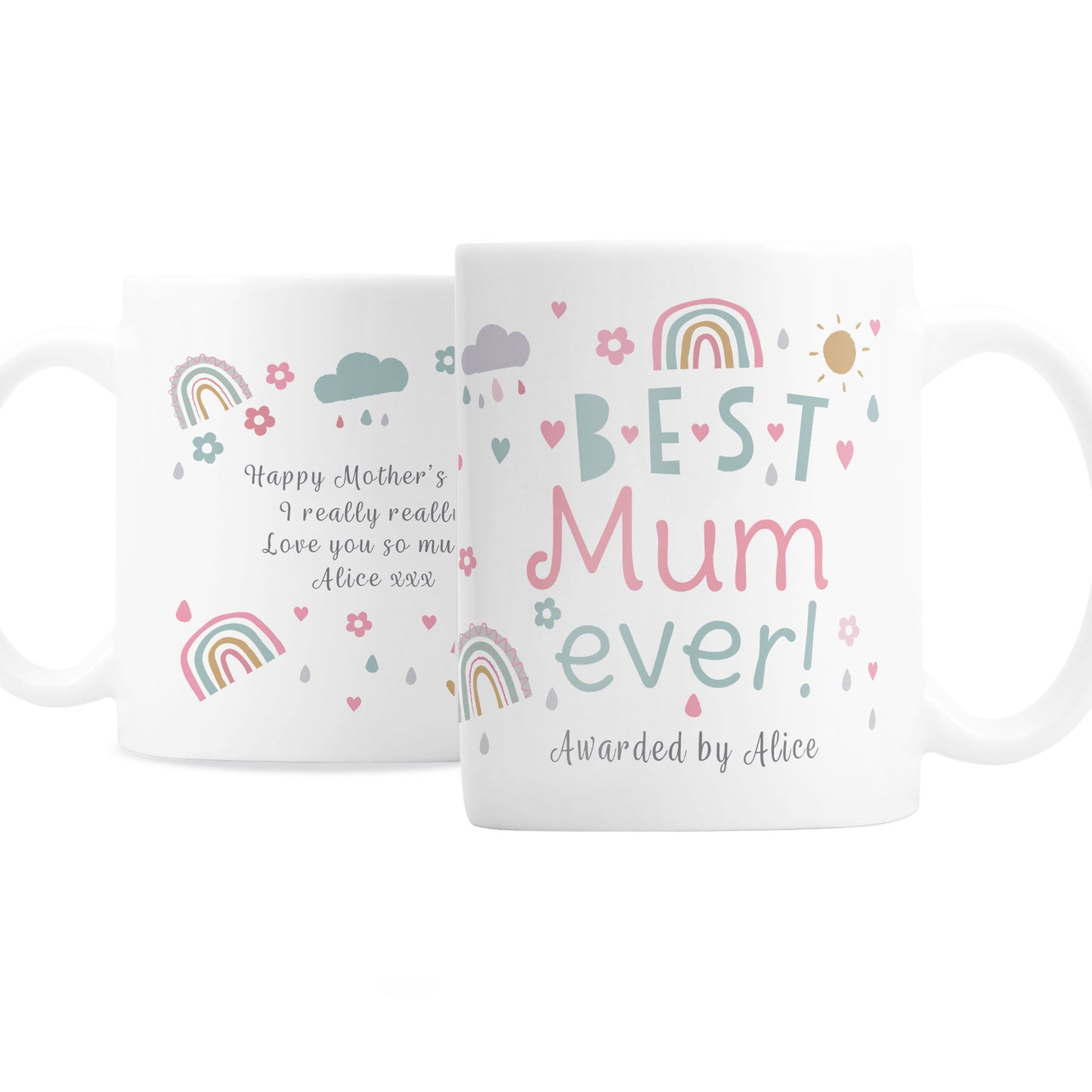 Personalised Best Ever Rainbows & Sunshine Mug - image 5