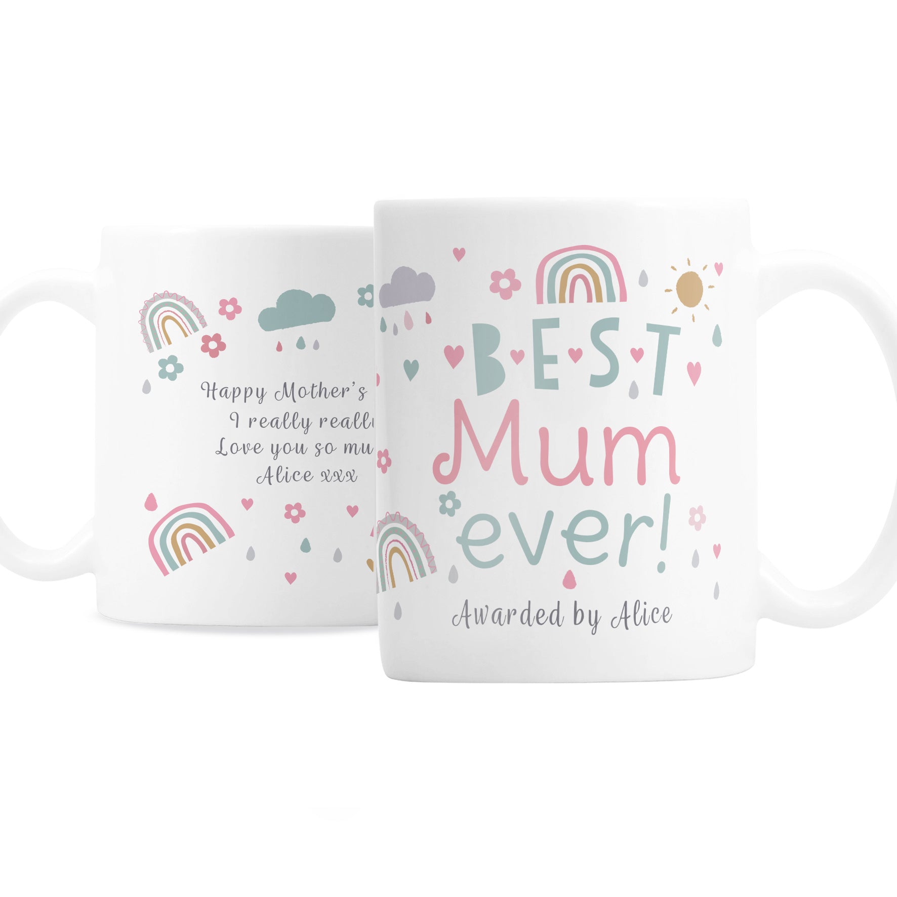 Personalised Best Ever Rainbows & Sunshine Mug - image 5