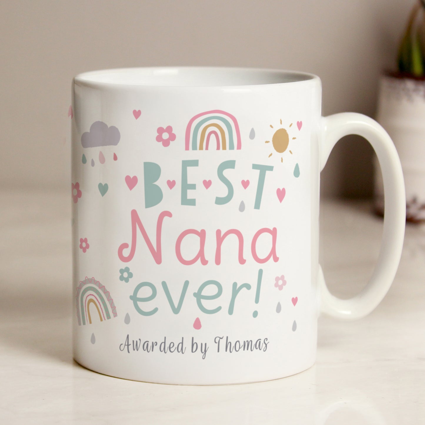 Personalised Best Ever Rainbows & Sunshine Mug - image 6