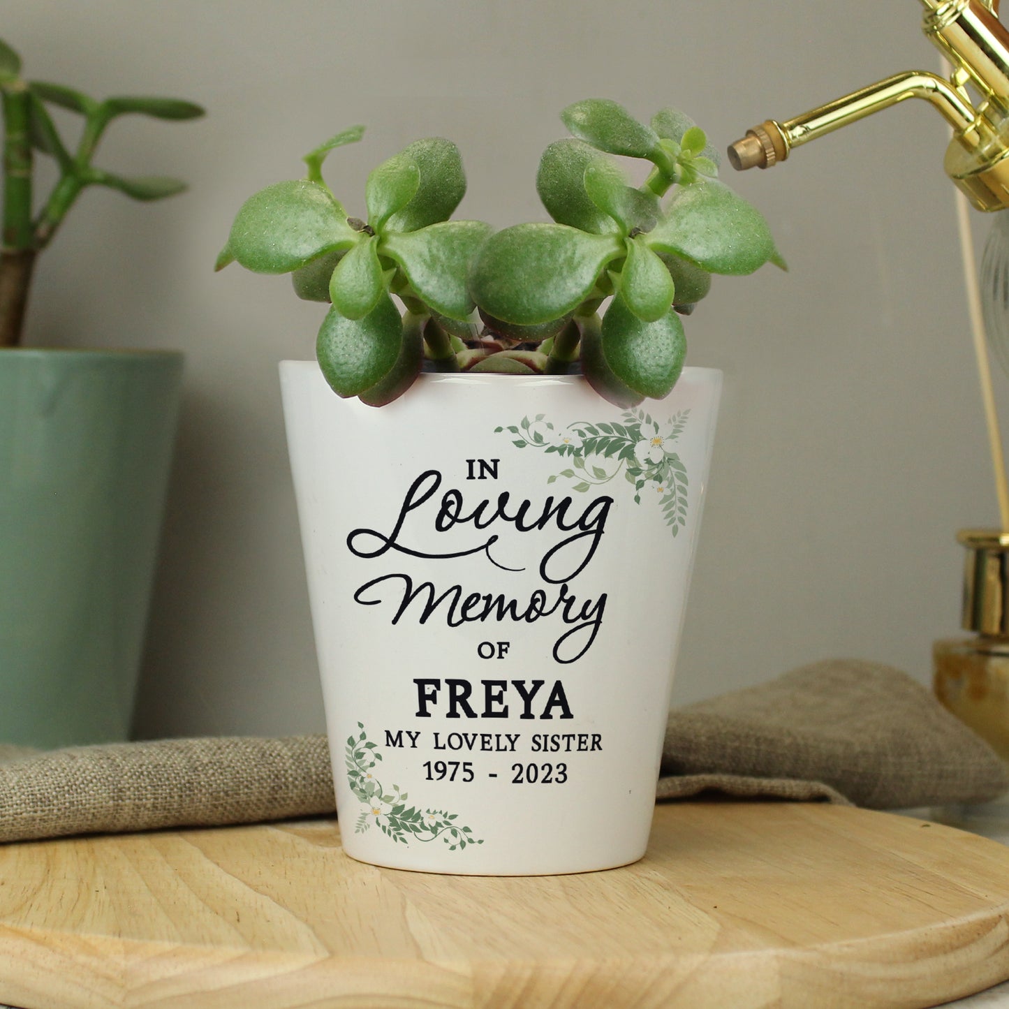 Personalised In Loving Memory Plant Pot from Heartfelt Gifts