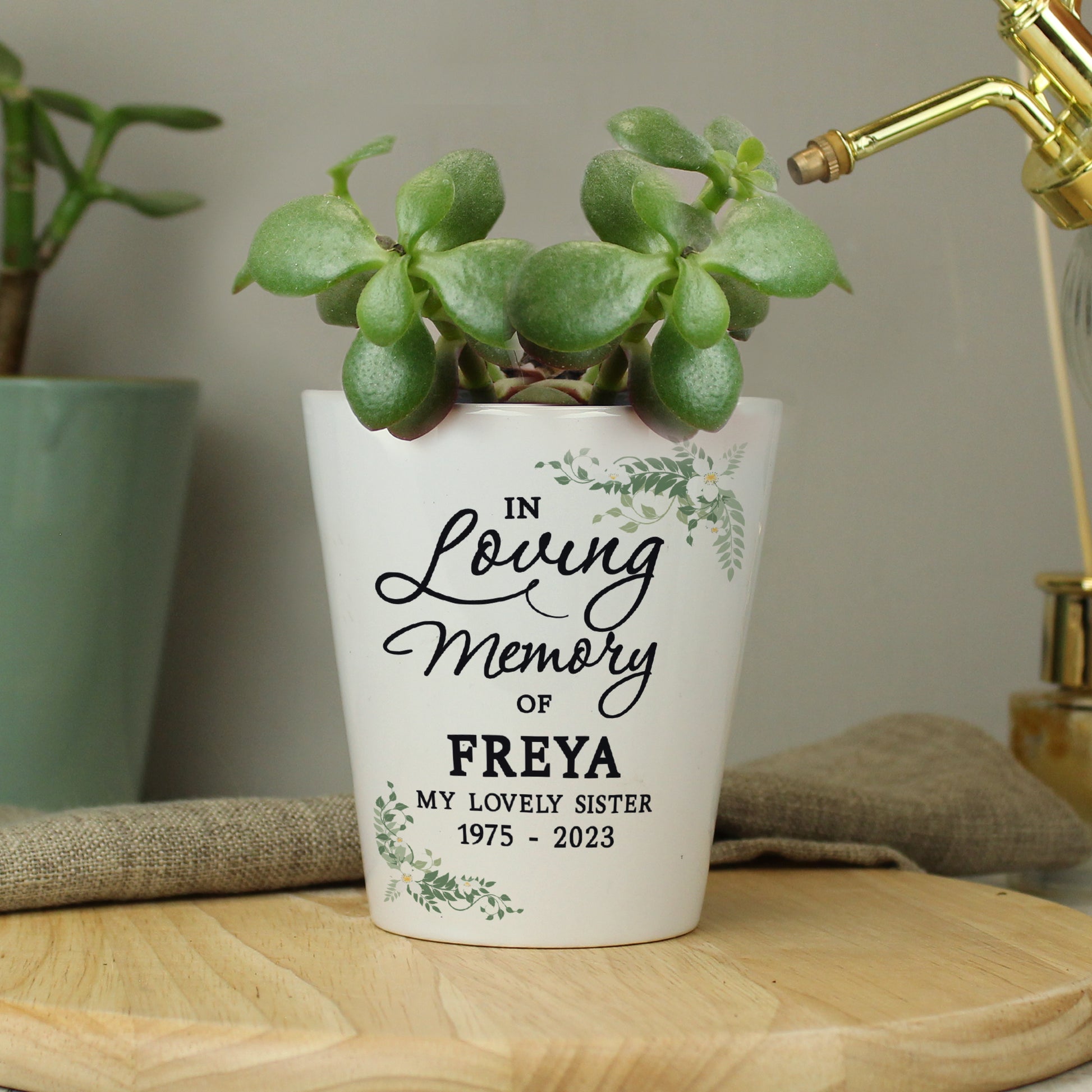 Personalised In Loving Memory Plant Pot from Heartfelt Gifts