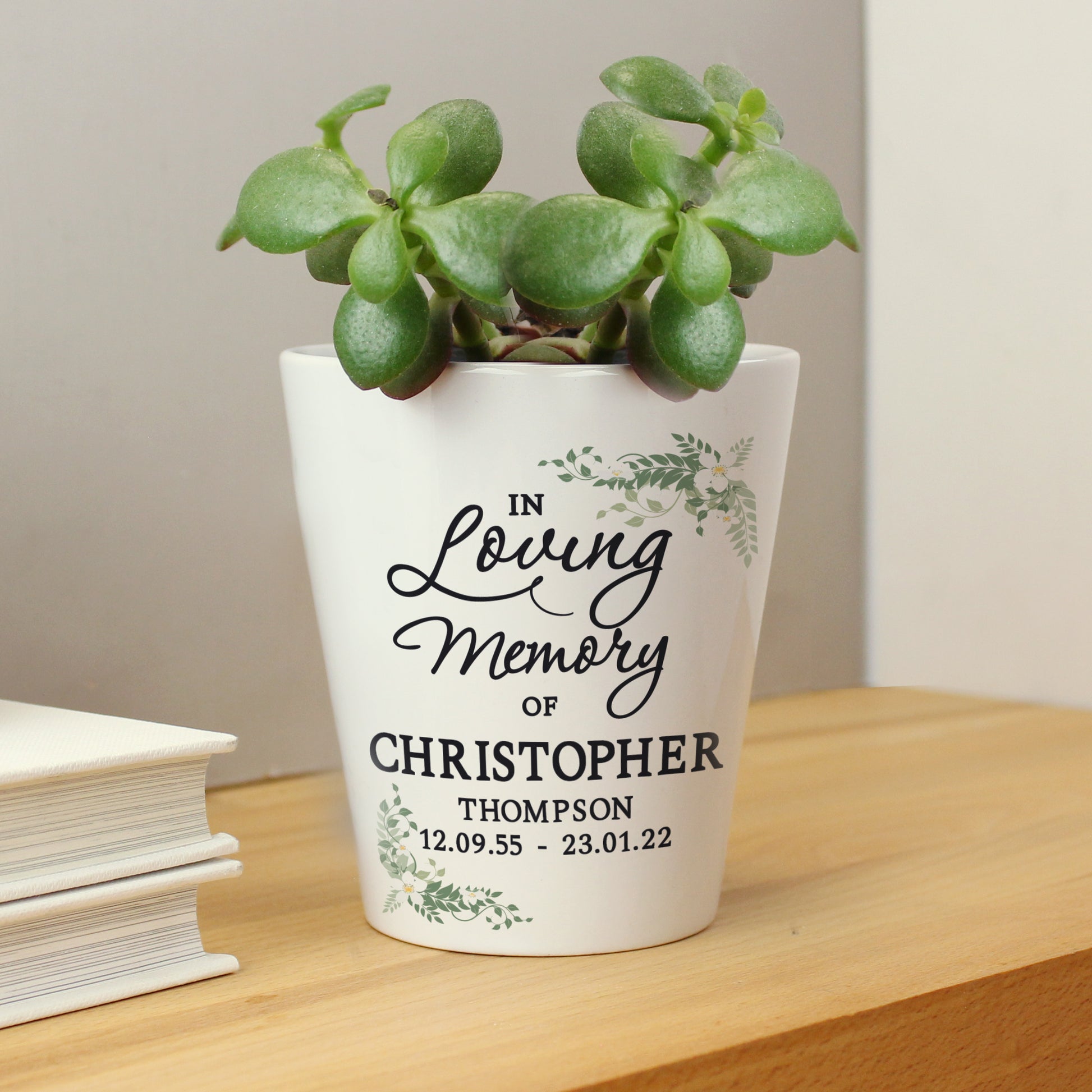 Personalised In Loving Memory Plant Pot - image 2