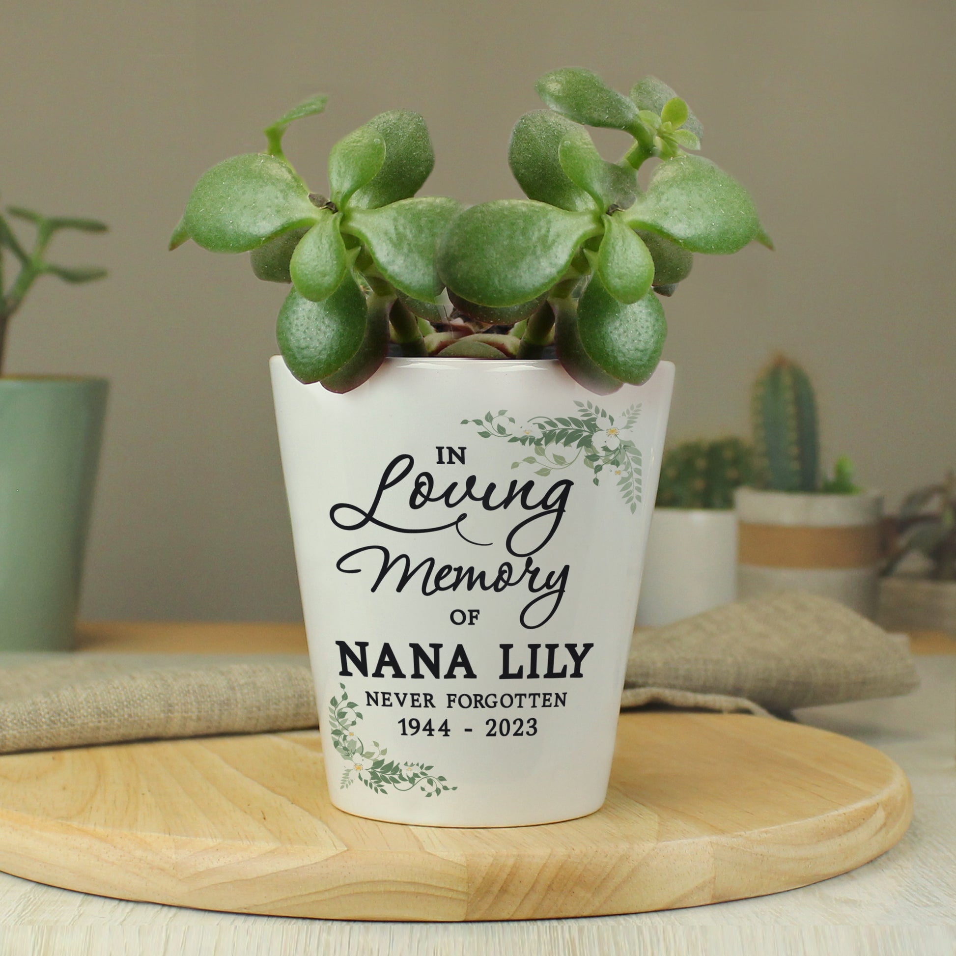 Personalised In Loving Memory Plant Pot - image 3