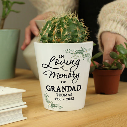Personalised In Loving Memory Plant Pot - image 4