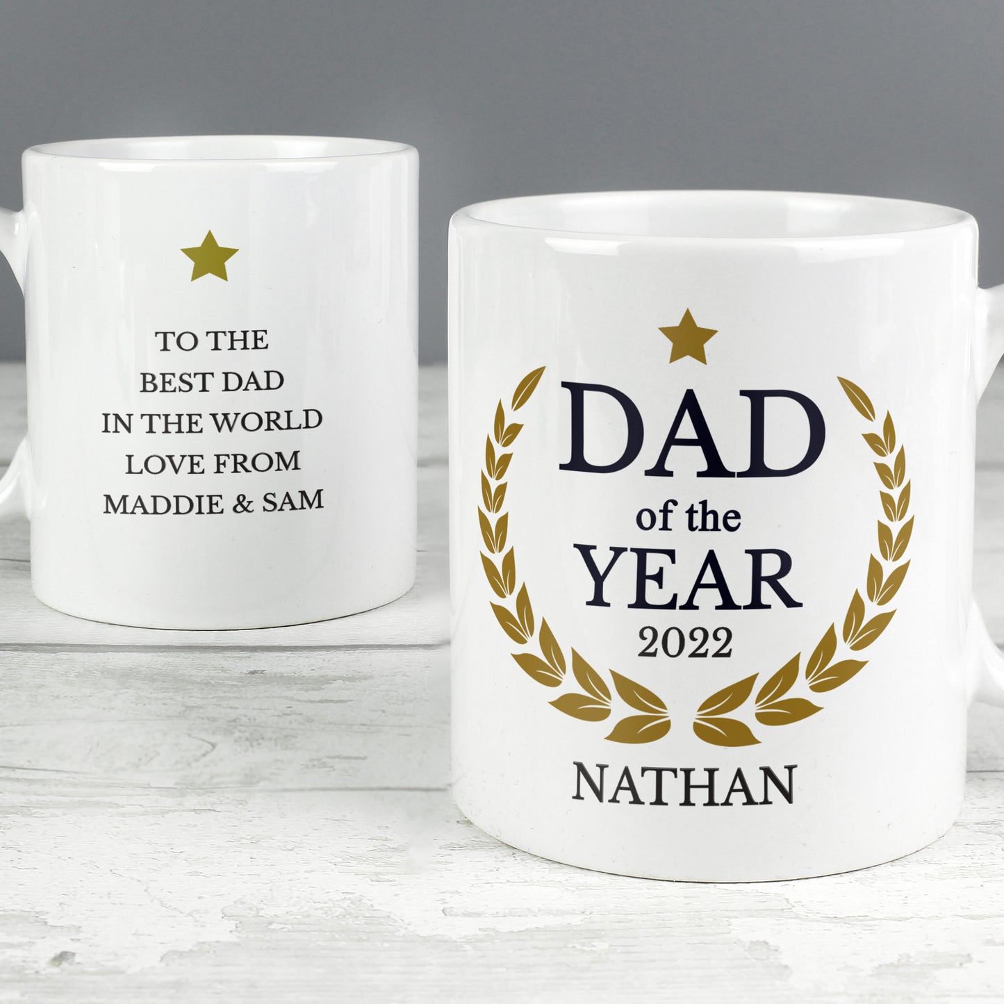 Personalised Dad of the Year Mug - image 2