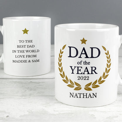 Personalised Dad of the Year Mug - image 2